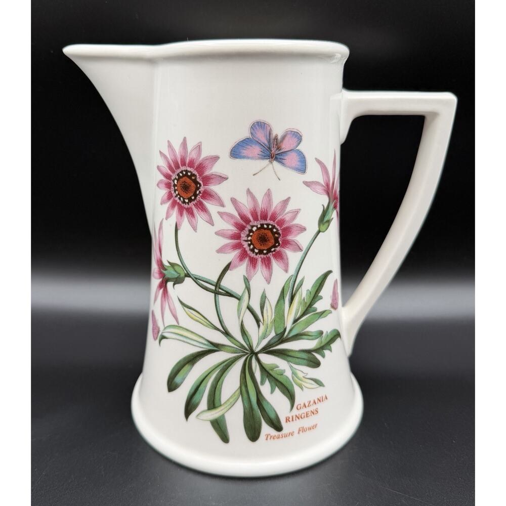 Portmeirion Variations Treasure Flower Pitcher Vase 7” Susan Williams Ellis